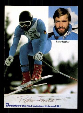 Peter Fischer Autogrammkarte Original Signiert Ski Alpine # A 222699