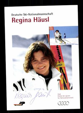 Regina Häusl Autogrammkarte Original Signiert Ski Alpine # A 222703