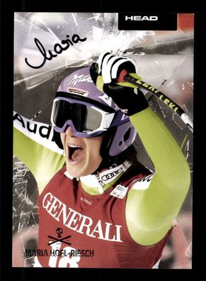 Maria Höfl Riesch Autogrammkarte Original Signiert Ski Alpin + A 221479