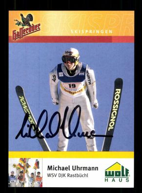 Michael Uhrmann Autgrammkarte Original Signiert Skispringen + A 221627