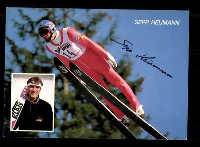 Sepp Heumann Autgrammkarte Original Signiert Skispringen + A 221625