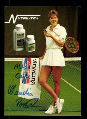 Claudia Porwik Autogrammkarte Original Signiert Tennis + A 221641