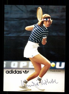 Claudia Kohde Autogrammkarte Original Signiert Tennis + A 221640