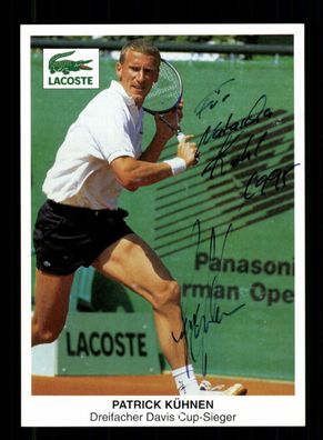 Patrick Kühnen Autogrammkarte Original Signiert Tennis + A 221642