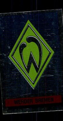 Werder Bremen Wappen Panini Sammelbild 1986 Nr. 18