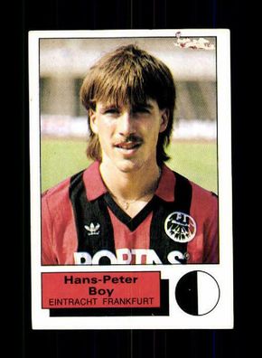 Hans Peter Boy Eintracht Frankfurt Panini Sammelbild 1986 Nr. 77