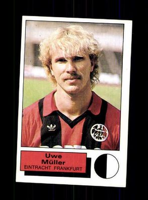 Uwe Müller Eintracht Frankfurt Panini Sammelbild 1986 Nr. 83