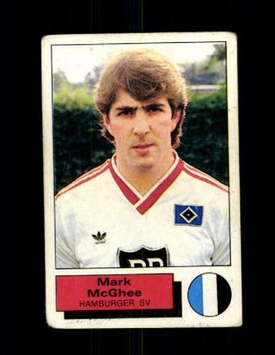 Mark Mc Ghee Hamburger SV Panini Sammelbild 1986 Nr. 117