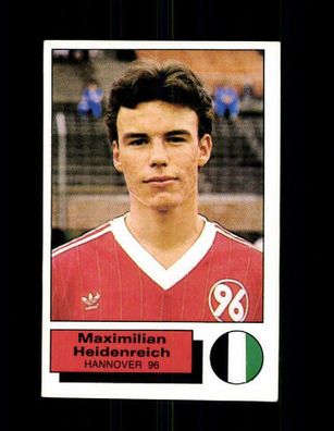 Maximilian Heidenreich Hannover 96 Panini Sammelbild 1986 Nr. 131