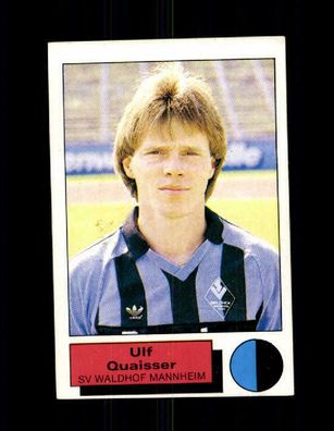 Ulf Quaisser Waldhof Mannheim Panini Sammelbild 1986 Nr. 195