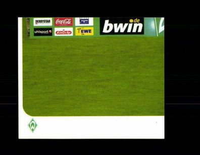 Teil des Mannschaftsbildes Werder Bremen Panini Sammelbild 2006-07 Nr. 118