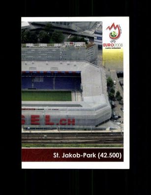 Teil des Baseler Stadions St. Jakob Park UEFA Euro 2008 Panini Sammelbild Nr. 31