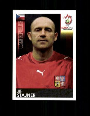 Jiri Stajner Tschechische Republik UEFA Euro 2008 Panini Sammelbild Nr. 94