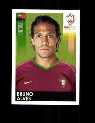 Bruno Alves Portugal UEFA Euro 2008 Panini Sammelbild Nr. 110