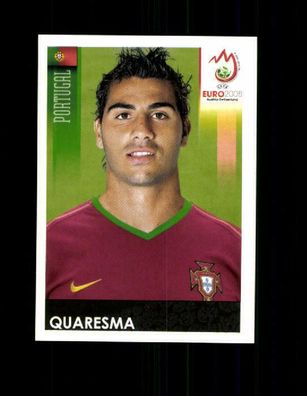 Quaresma Portugal UEFA Euro 2008 Panini Sammelbild Nr. 118