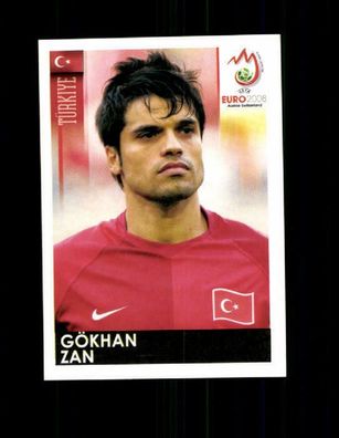 Gökhan Zan Türkei Uefa Euro 2008 Panini Sammelbild Nr. 132