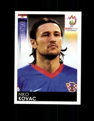 Niko Kovac Kroatien Panini UEFA Euro Sammelbild 2008 Nr. 190