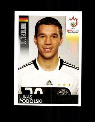 Lukas Podolski DFB Panini UEFA Euro Sammelbild 2008 Nr. 223