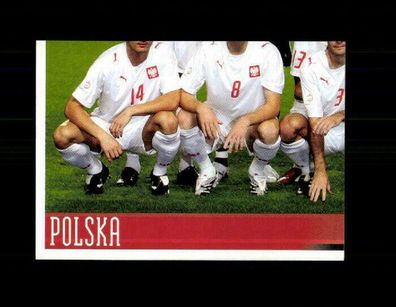 Teil des Mannschaftsbildes Polen Panini UEFA Euro Sammelbild 2008 Nr. 231