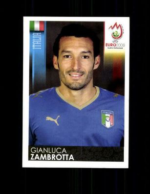 Gianluca Zambrotta Italien Panini UEFA Euro Sammelbild 2008 Nr. 293