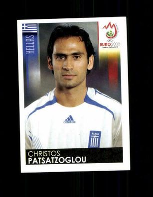 Christos Patsatzoglou Griechenland Panini UEFA Euro Sammelbild 2008 Nr. 366