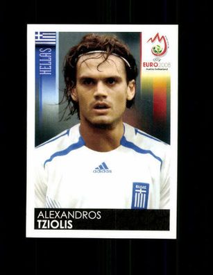 Alexandros Tziolis Griechenland Panini UEFA Euro Sammelbild 2008 Nr. 372