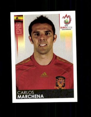 Carlos Marchena Spanien Panini UEFA Euro Sammelbild 2008 Nr. 419