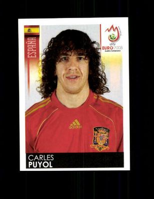 Carles Puyol Spanien Panini UEFA Euro Sammelbild 2008 Nr. 417