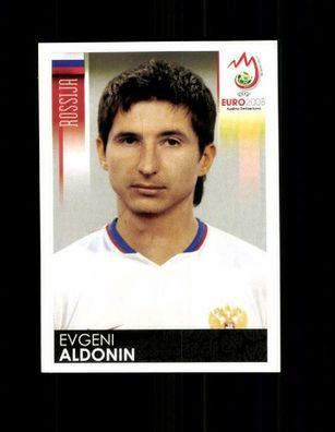 Evgeni Aldonin Russland Panini UEFA Euro 2008 Sammelbild Nr. 451