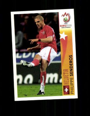 Philippe Senderos Schweiz Panini UEFA Euro 2008 Sammelbild Nr. 470
