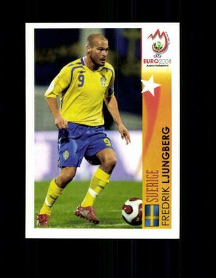 Fredrik Ljungberg Schweden Panini UEFA Euro 2008 Sammelbild Nr. 497