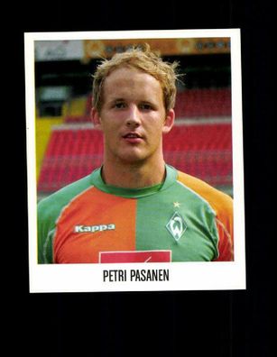 Petri Pasanen Werder Bremen Panini Bundesliga 2005-06 Sammelbild Nr. 74