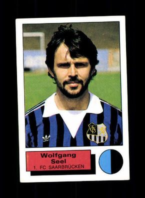 Wolfgang Seel 1. FC Saarbrücken Panini Sammelbild 1986 Nr. 272