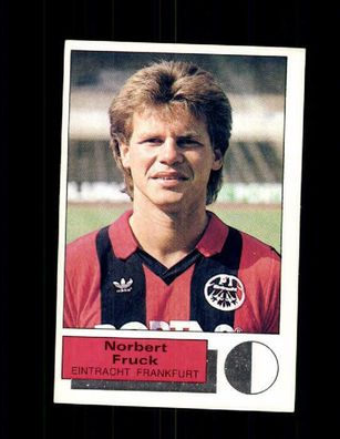 Norbert Fruck Eintracht Frankfurt Panini Sammelbild 1986 Nr. 317