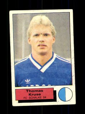 Thomas Kruse FC Schalke 04 Panini Sammelbild 1986 Nr. 93