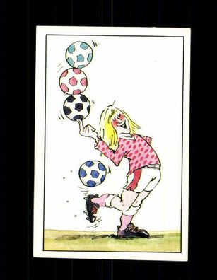 Fußballerin Panini Sammelbild 1986 Nr. 327