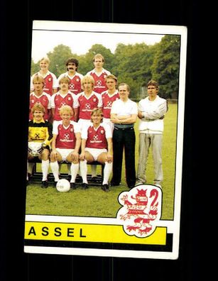 Teil der Mannschaftskarte Hessen Kassel Panini Sammelbild 1986 Nr. 383