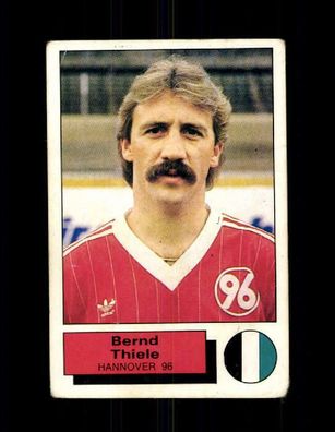Bernd Thiele Hannover 96 Panini Sammelbild 1986 Nr. 126
