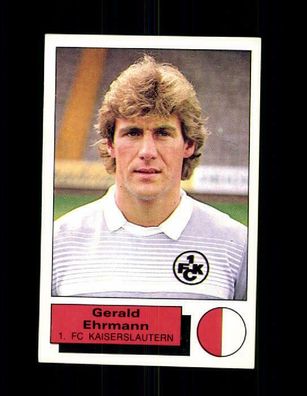 Gerald Ehrmann 1 FC Kaiserslautern Panini Sammelbild 1986 Nr. 138