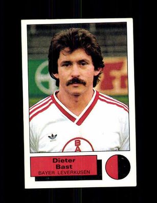 Dieter Bast Bayer Leverkusen Panini Sammelbild 1986 Nr. 177