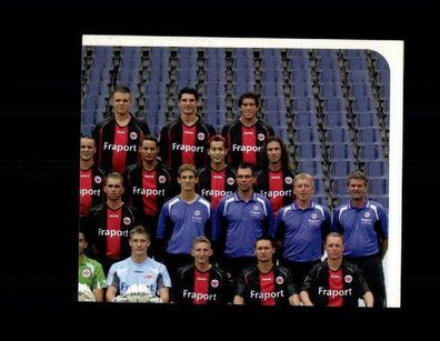 Teil des Mannschaftsbildes Eintracht Frankfurt Panini Sammelbild 2006-07 Nr. 198