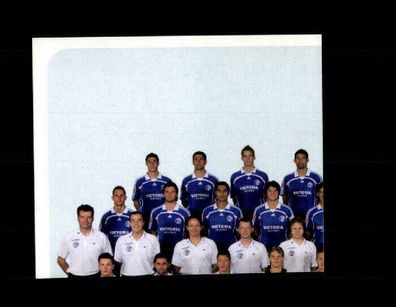 Teil des Mannschaftsbildesc FC Schalke 04 Panini Sammelbild 2006-07 Nr. 413
