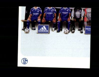 Teil des Mannschaftsbildes FC Schalke 04 Panini Sammelbild 2006-07 Nr. 415