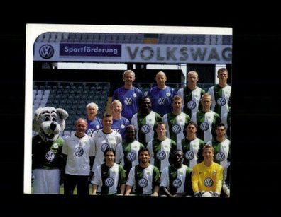 Teil des Mannschftsbildes VfL Wolfsburg Panini Sammelbild 2006-07 Nr. 467