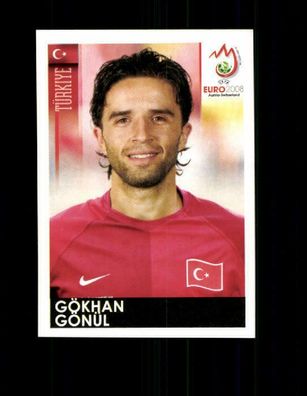Gökhan Gönül Türkei Uefa Euro 2008 Panini Sammelbild Nr. 134