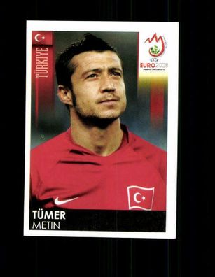 Tümer Metin Türkei Uefa Euro 2008 Panini Sammelbild Nr. 141