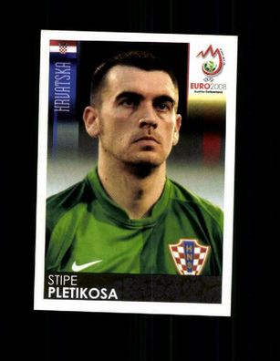 Stipe Pletikosa Kroatien Panini UEFA Euro Sammelbild 2008 Nr. 182