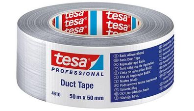 tesa 4610 Gewebeband Duct Tape 50mm x 50m silber