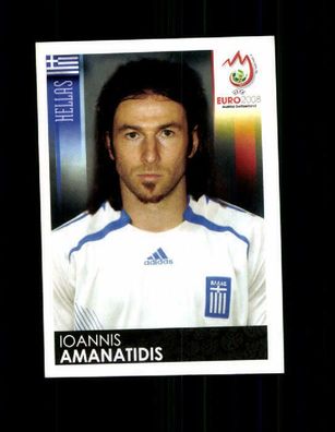 Ioannis Amanatidis Griechenland Panini UEFA Euro Sammelbild 2008 Nr. 378