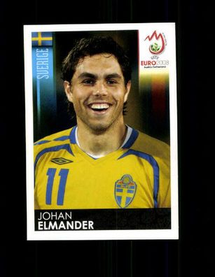 Johan Elmander Schweden Panini UEFA Euro Sammelbild 2008 Nr. 405